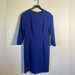 Royal Blue J Crew Tall Work Dress